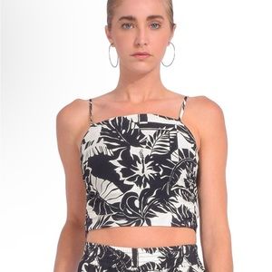 Le Superbe tie back Tube top